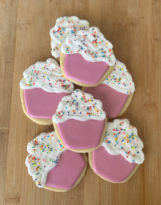 Dye Free Celebration Sugar Cookie Box (Box of 12)